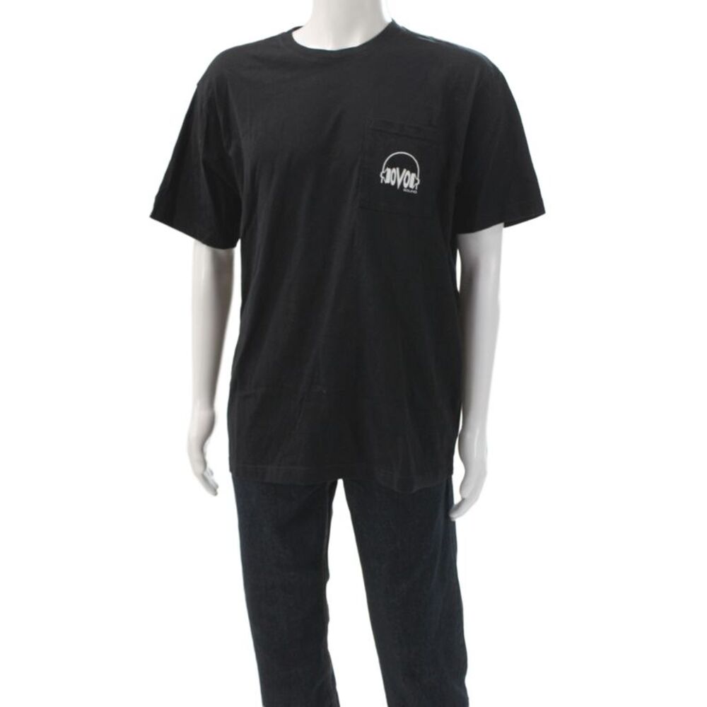 Octobers Very Own Mens Black Cotton Crewneck Music Tee Size XL